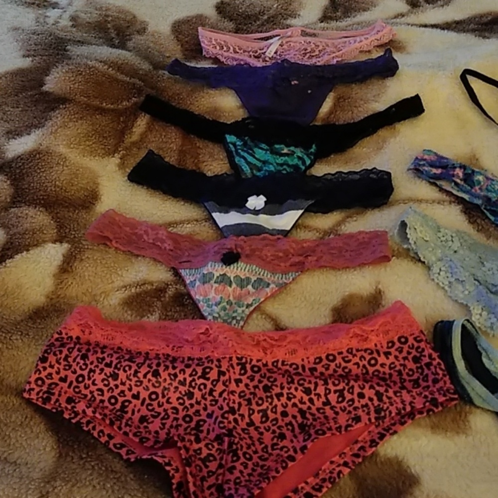 Thong Panties-Five Pairs